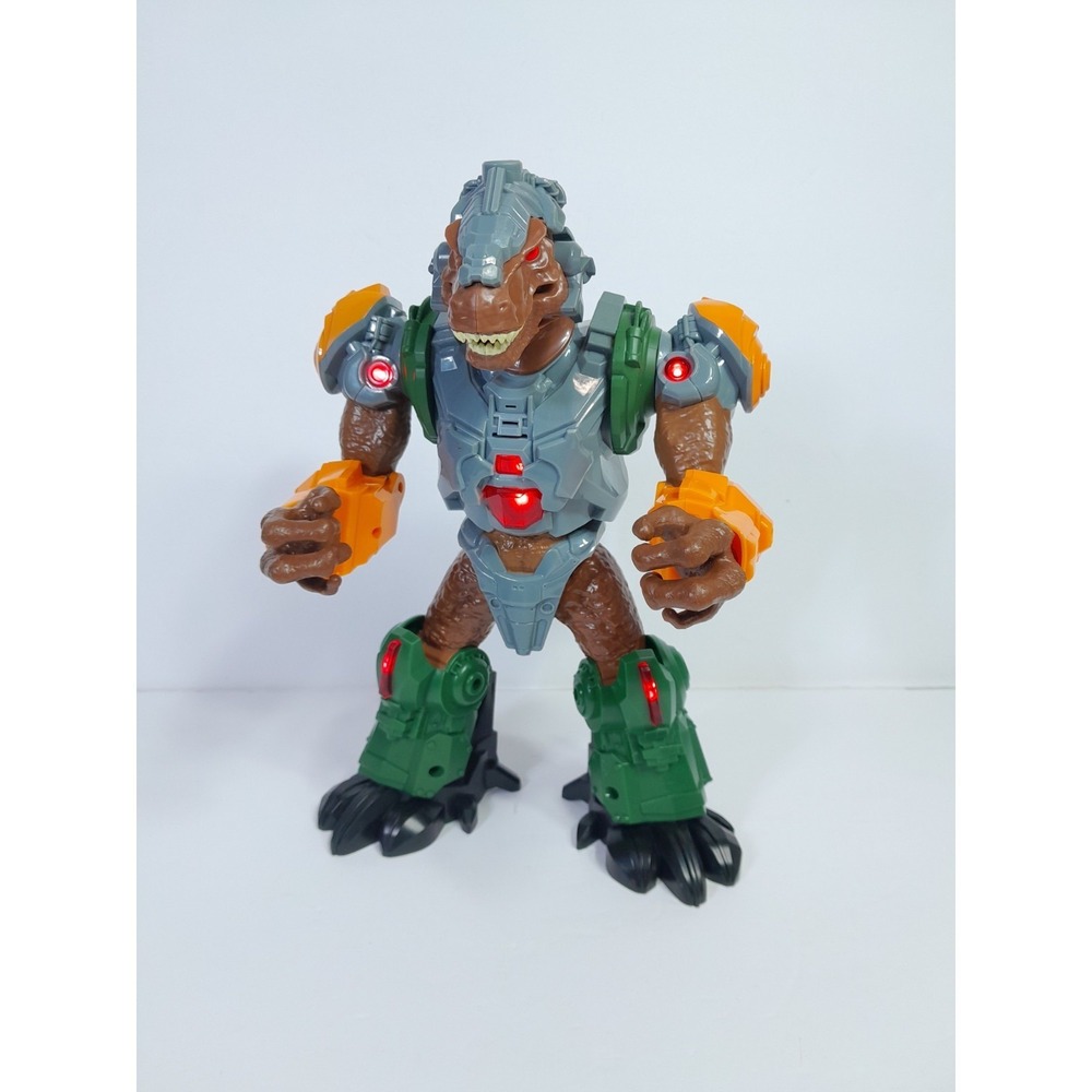 Adventure Force Rexobot Combat Robot Action Figure with Lights & Sounds 13"
